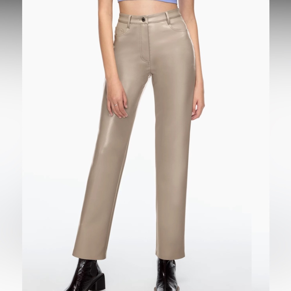 Melina Pants in Taupe Colour